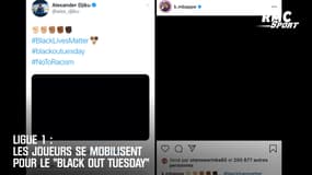 Ligue 1 : Les joueurs se mobilisent pour le "Black Out Tuesday"