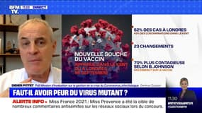 Professeur Didier Pittet: "Cette variante" du virus "est une succession de mutations"