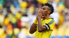 Pierre-Emerick Aubameyang avec le Gabon