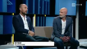Christophe Dugarry dans Le Vestiaire