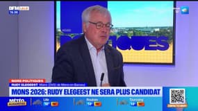 Rudy Elegeest, maire de Mons-en-Baroeul, explique pourquoi il ne se représente pas