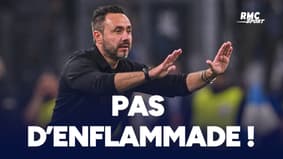 OM : "Nous sommes le 18 octobre, pas le 18 mai" calme De Zerbi