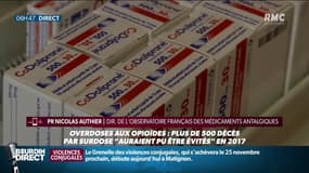 "Certains patients deviennent addicts aux opioïdes et surdosent leur traitement" alerte le Professeur Nicolas Authier