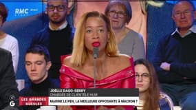 "On nous dit qu'on a plus rien à perdre, alors que l'on est la 5ème puissance mondiale. On a beaucoup de choses à perdre avec @MLP_officiel !" @joelle_dago #GGRMC