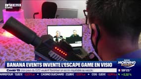 La France qui résiste : Banana Events invente l'escape game en visio, par Justine Vassogne - 23/11