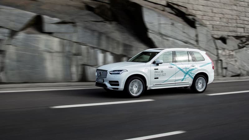 La XC90 de Volvo dont Uber se sert pour mener son expérimentation