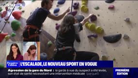 Notre reporter s'est essayé à l'escalade, dont la tendance grimpe