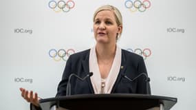 Kirsty Coventry à Lausanne le 30 janvier 2025