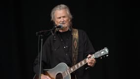 Kris Kristofferson au festival de Glastonbury en juin 2017