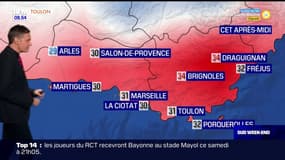 Météo Var: un samedi ensoleillé, jusqu'à 34°C à Draguignan