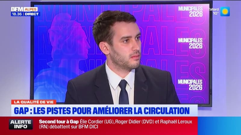 Municipales à Gap: "La rocade est la première des priorités", déclare Élie Cordier, candidat Union de la gauche