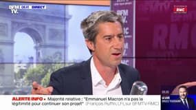 Pour François Ruffin, "il y a un accord de fond entre le RN et LaREM sur la question du partage des richesses"