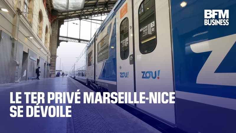 Le TER privé Marseille-Nice se dévoile