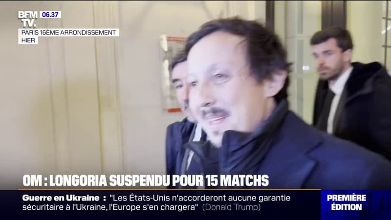 Football: le président de l'OM suspendu pour 15 matchs après ses déclarations contre l'arbitrage