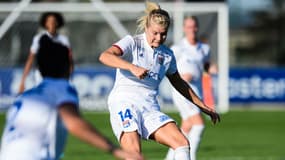 Ada Hegerberg lors d'un match Lyon-Bordeaux, le 26 octobre 2019
