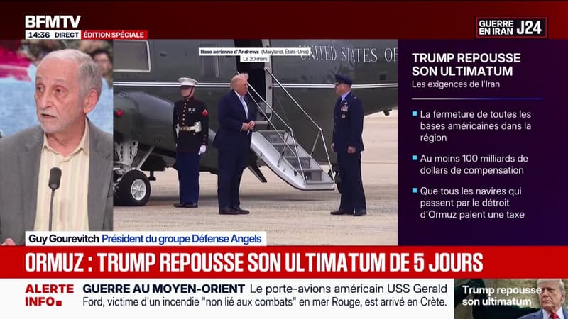 Guerre en Iran: "Les stratégies de Donald Trump et de Benjamin Netanyahu sont totalement différentes", analyse Guy Gourevitch, président du groupe Défense Angels