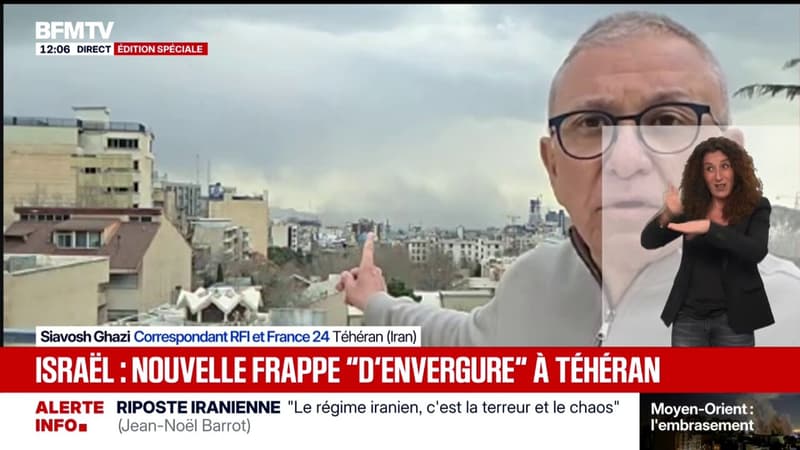 Guerre au Moyen-Orient: des nouvelles frappes israéliennes ont lieu à Téhéran