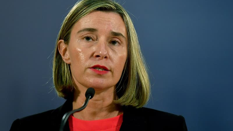 Federica Mogherini, représentante de la diplomatie de l'Union européenne