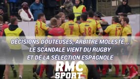 Décisions douteuses, arbitre molesté... Le scandale vient du rugby et de la sélection espagnole