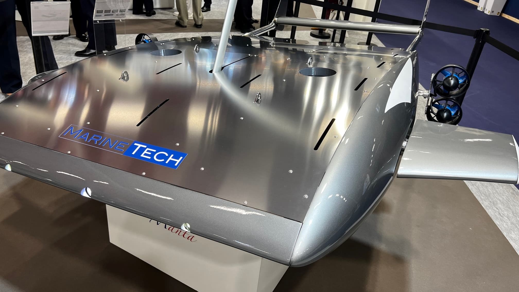 Le drone Manta pour les missions à 6000 mètres de profondeur Le drone Manta pour les missions à 6000 mètres de profondeur