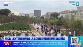 Nice : l'extension de la coulée verte inaugurée ce samedi