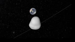 L'astéroïde 2012 TC4 va frôler de la Terre le jeudi 12 octobre.