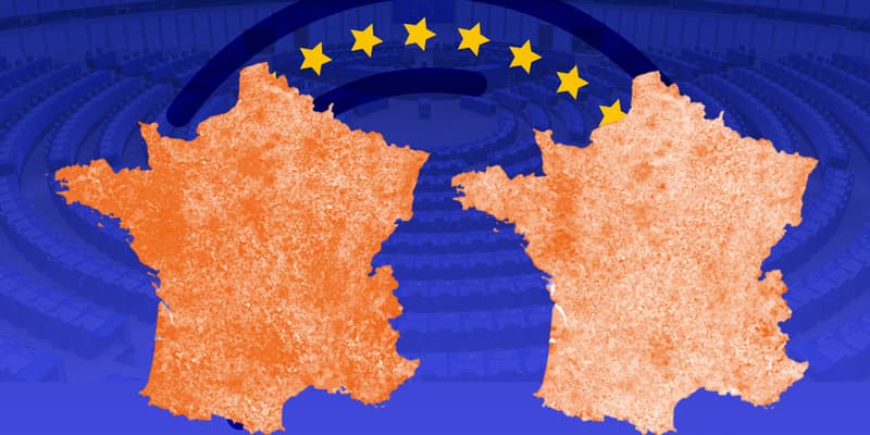 Les résultats de Renaissance aux européennes de 2019 et 2024.