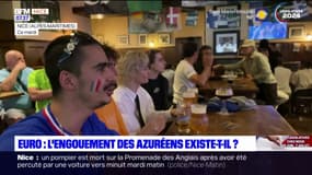 Euro: les supporters niçois derrière les Bleus pour le match contre la Pologne