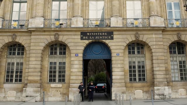 Le ministère de la Justice à Paris