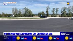 Val-d'Oise: le nouvel échangeur qui change la vie à Ableiges