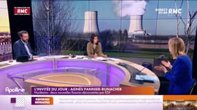 La ministre de la Transition énergétique Agnès Pannier-Runacher se veut rassurante après la découverte de fissures sur des réacteurs nucléaires