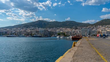 Le port de Kavala, en Grèce, le 29 juin 2024. (Photo d'illustration)