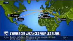 Et maintenant, où les Bleus vont-ils partir en vacances ?