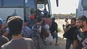 Les migrants tentent de partir de Croatie.