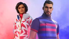 Les visuels des skins "Faites le savoir" dans Fortnite