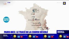 Le tracé de la course Paris-Nice dévoilé