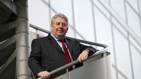 Le maire (LREM) de Besançon Jean-Louis Fousseret, le 21 février 2013 dans sa ville