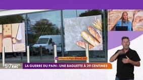 Lidl et Aldi relancent la baguette à 29 centimes, soit trois fois moins chère qu'en boulangerie