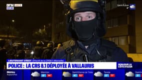 La CRS 8.1 déployée à Vallauris dans le quartier de la Zaïne