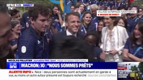 JO de Paris 2024: "Merci de nous permettre d'accueillir le Monde et l'Olympisme", déclare Emmanuel Macron