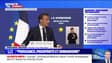 Emmanuel Macron: "Nous avons eu raison dès le début de sanctionner la Russie et d'aider les Ukrainiens" 