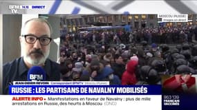 Plus de 1000 personnes interpellées lors des manifestations de soutien à Alexeï Navalny en Russie