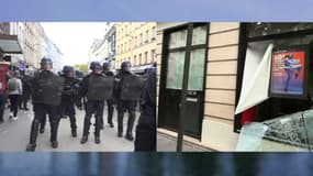 Des dégradations ont eu lieu lors de la "Marche contre la vie chère" ce dimanche à Paris.