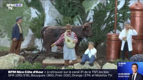 "Il faut absolument qu'on arrive à se protéger": les 22 santonniers présents à la Foire aux santons de Marseille se battent pour obtenir un label afin de préserver leur savoir-faire
