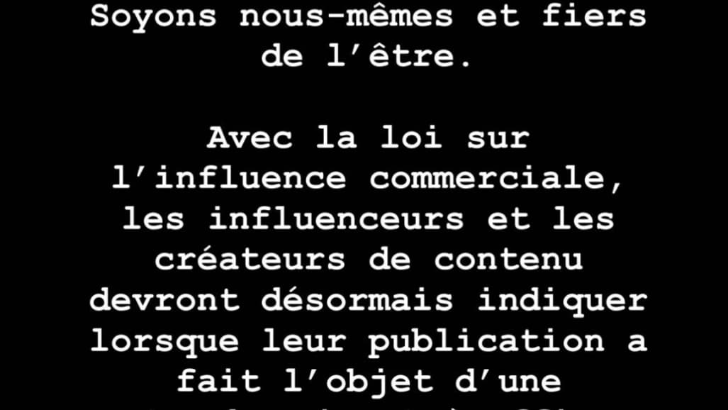 Bruno Le Maire a apporté son soutien à Léna Situations et indiqué que les retouches photo devront bientôt être mentionnées sur les réseaux sociaux.
