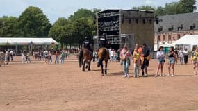 Le Main Square festival à Arras ce vendredi 30 juin 2023.