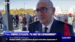 "Ce qui s'est passé hier soir est dramatique": Laurent Nuñez réagit à la mort d'un cycliste écrasé par un SUV à Paris