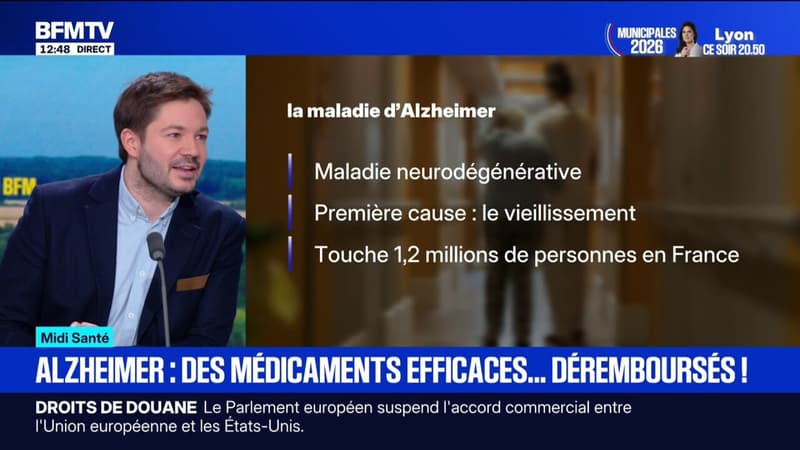 MIDI SANTÉ - Ces médicaments efficaces pour ralentir la maladie d'Alzheimer ne seront plus remboursés
