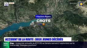 Hautes-Alpes: deux jeunes meurent dans un accident sur la N94 à Crots