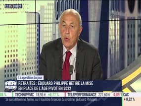 Jean-Hervé Lorenzi (Cercle des économistes) : Retraites, Édouard Philippe retire la mise en place de l'âge pivot en 2022 - 13/01